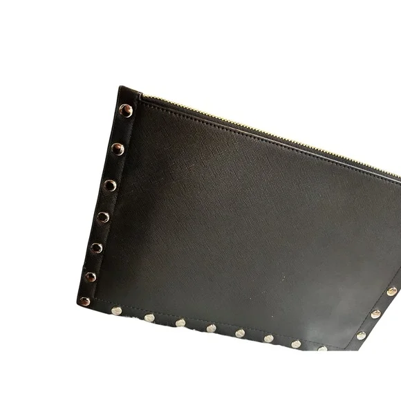 White House Black Market Floral Studded Embellished‎ Pouch Clutch - Picture 4 of 7
